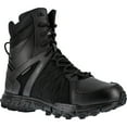 thumbnail image 2 of Reebok Work Men's 8" Trailgrip Tactical Soft Toe Waterproof Insulated Work Boot with Side Zipper Black - RB3455, 2 of 5