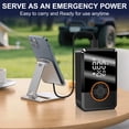 thumbnail image 4 of JIGUOOR Inflador de Llantas Compresor de Aire Portátil con Pantalla Dual, 4000mAH 150PSI Bomba de Llantas Rápida Manómetro de Presión de Inflado de Llantas, Bomba de Aire para Llantas de Auto, Motoci, 4 of 8