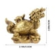 thumbnail image 4 of 1 pieza de adorno de tortuga dragón simulación Feng Shui adorno artesanías de resina, 4 of 5