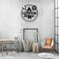 thumbnail image 2 of Craftnamesign Custom Grill Metal Wall Art LED Light, Personalized Backyard BBQ Name Sign, 2 of 5