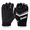 Black/White, variant on Franklin Sports Youth Football Receiver Gloves - Shoktak Youth Gloves - Kids Football Gloves - High Grip Football Gloves - Royal - Youth Large