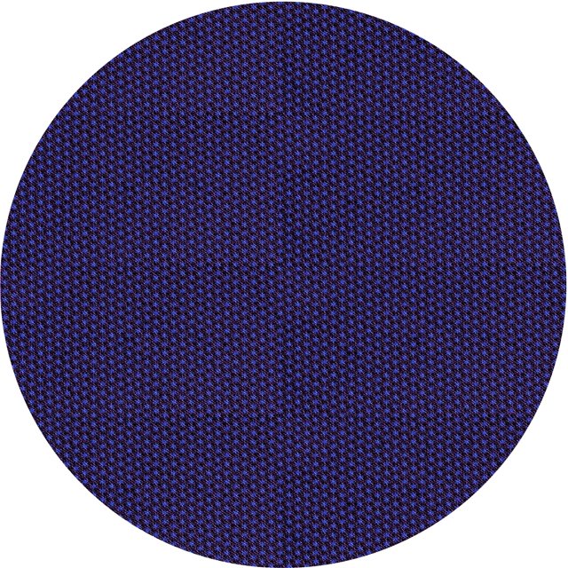 Ahgly Company Machine Washable Indoor Square Transitional Purple Amethyst Purple Area Rugs, 3' Square