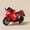 Red, variant on Xuanlur 24V Electric Motorcycle for Kids, Kids Motorcycle with Training Wheels, LED Light Up Wheels, Dual 390 Motors, Speed Up to 7 mph, Bluetooth Music, Ride On Toy for Kids 3-8 Years Old, Pink