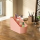 thumbnail image 5 of Small Multifunctional Organizer Desk Caddy Home Office Accessory Tray School Art Supply Holders Pen Pencil Brush Compartment Bathroom Countertop Storage, 5 of 5