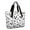 Halloween Bat Pattern, variant on Tote Bag for Women - Halloween Bat Pattern Shoulder Bag - Large Utility Work Duffle Bag with Zipper Handbag for Travel, Work, Sprots