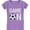 Lavender, variant on Game On! Gift for Soccer Lover / Player Toddler/Kids Girls' Fitted T-Shirt 4T Wow pink