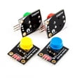 thumbnail image 3 of PUSH-04 - MODULE de Commutateur PUSH 4 Pcs/Pack Couleurs Assorties, 3 of 5