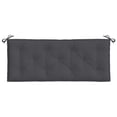 thumbnail image 4 of vidaXL 47.2x19.7 Black Bench Cushions Outdoor Seating Cushions, UV Resistant, 4 of 7