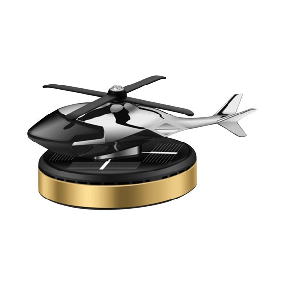 Lksixu Parfum de Voiture Solaire Ornements d'Avion Console Centrale Fournitures de Voiture Personnalisées pour Hommes, 10ml Produits Intérieurs Électroniques pour Maison Bureau École