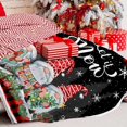 thumbnail image 6 of Christmas Blanket, Red Gnomes Christmas Throw Blanket, Xmas Home Decor, Soft Flannel Throw Blankets 50x60, 6 of 6