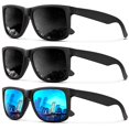 thumbnail image 1 of Gafas de Sol Polarizadas KALIYADI Protección UV400 3-pack Negro, 1 of 7