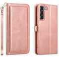 thumbnail image 2 of Samsung Galaxy S22 Plus Phone Case, Strong Protective Kickstand Wallet Compartments Multi-Function for Samsung Galaxy S22 Plus Phone Case Rose Gold, 2 of 6