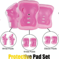 thumbnail image 3 of Kit De Proteccion Bloosom  Rodilla Codo Mano Patinaje Para Niño Rosa 7Pzas (s), 3 of 4