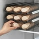 thumbnail image 4 of Caja de huevos de Plástico translúcido perfecl Organizador de 3 capas Refrigerador de cocina, 4 of 7