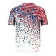thumbnail image 4 of Tops para hombre, blusas y camisas de manga corta con cuello redondo para hombre, jersey informal con cuello redondo estampado para hombre, pantalones cortos deportivos para fitness, blusa de poliéste, 4 of 5