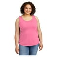 thumbnail image 2 of Port & Company Women's Core Cotton Tank Top Neon Pink X-Large, 2 of 4
