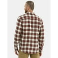 thumbnail image 2 of George Men's & Big Men's Relaxed Fit Double Pocket Flannel Shirt, Sizes XS-3XLT, 2 of 5