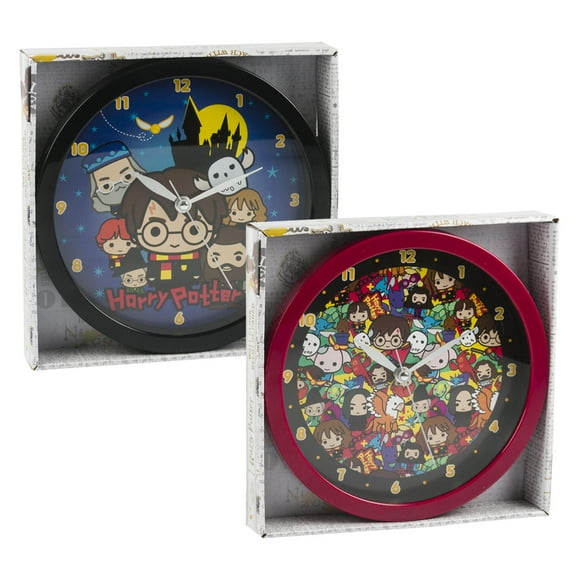 1 PC Harry Potter Wall Clock- 10"- STYLE MAY VARY