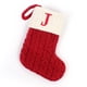 thumbnail image 1 of Calcetines Navideños Finos, Bolsa de Dulces, Calcetines Navideños con Alfabeto, Adornos Colgantes para Árbol de Navidad, 1 of 2