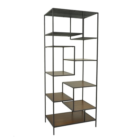 Metal Wood Shelving Unit Walmart