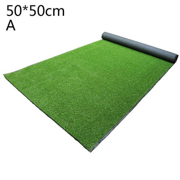HLONK 19.7 x 19.7 in Lawn Turf Artificial Grass Carpet  Pet Friendly