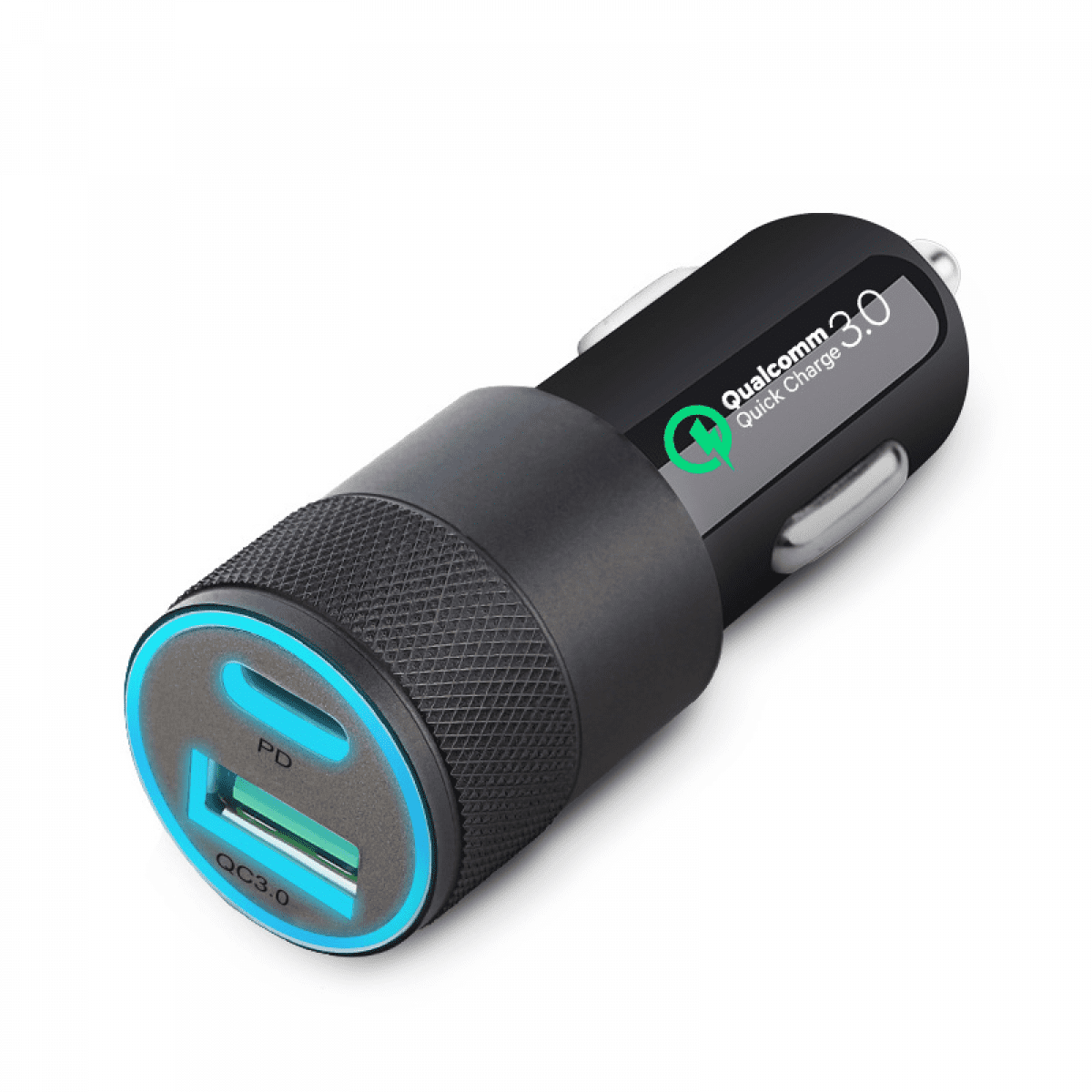 Rush Fast Car Charger, Quick Charging 5.4A/30W Phone USB Car Charger