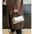 thumbnail image 3 of HAWEE Evening Y2k Silver Hobo Purse Women Sparkly Silver Purse Satchel Metallic Tote Handbag Clutch Shoulder Bag 2024, 3 of 7