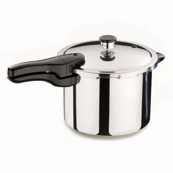 01362 Stainless Steel 6 Quart Stainless Steel Pressure Cooker