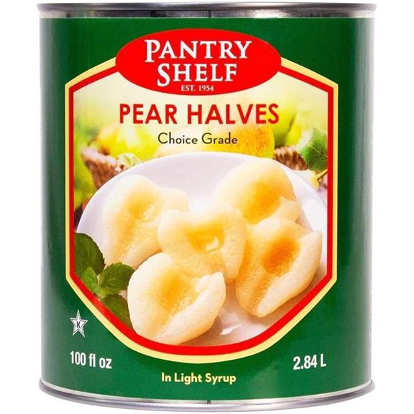 Pantry Shelf - Pear Halves 2.84 lt (pack of 6)