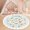 Color 1, variant on Washable Non Slip 3ft Round Rug, Whimsical Circular Butterfly Floral Pastel Colors Circle Area Rugs with Tassels Carpet for Nursery Bedroom Living Room Playroom Tent Rug Tent Castle