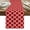 Red, variant on Table Runner Dresser Scarves 36 Inch Long,Retro Moroccan Red Geometric Linen Dining Table Runners