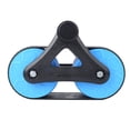 thumbnail image 4 of Rodillo con ruedas Springback, ejercitador abdominal doméstico, entrenamiento de realce, equipo de Fitness silencioso, azul, 4 of 12