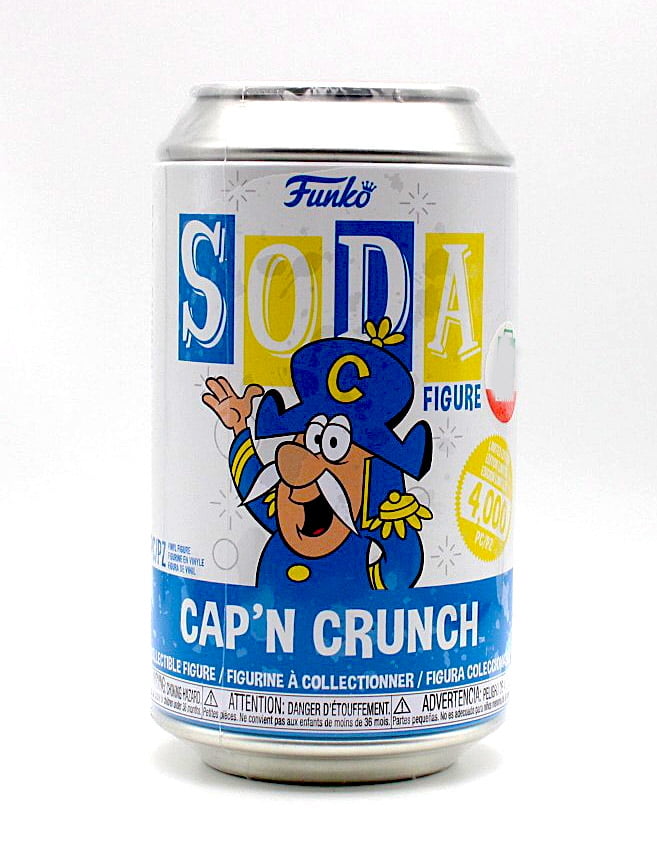 Funko SODA Figure Pop Cap n Crunch 4000 LE Funko Shop Limited Edition NO CHASE 