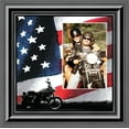 thumbnail image 2 of Classic Motorcycle with the America Flag Personalized Picture Frame, 10X10 9753, 2 of 6
