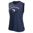thumbnail image 2 of Women's Nike Navy Cleveland Guardians Muscle Play Tank Top, 2 of 3