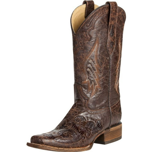 Corral Boots - Corral Boot Company Womens Vintage Brown Python Inlay ...
