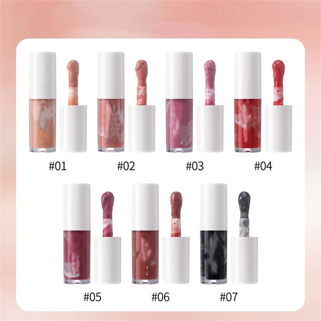 SIfdSeng Lip Stains 4.8Ml Moisturizing and Lip Gloss with Like Luster Keeping It Moist All Day Long Adding A of To Your Cosmetics Collection Lip Crayon