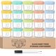 thumbnail image 1 of Juego de 20 Recipientes para Congelaci&oacute;n de Alimentos, Tarro de Comida Peque&ntilde;o Reutilizable 4oz, Recipientes para Papillas con Tapas y Marcador, Tarros de Vidrio para Frigor&, 1 of 7