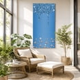 thumbnail image 6 of Canvas Wall Art, Modern Blue Framed Canvas Prints for Living Room Bedroom, Abstract Diamond Luxury Gradient Oversized Gallery Wrapped Wall Decor for Home Office, Gifts, 40"x60" Ship Next Day, 6 of 9