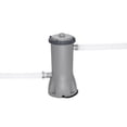 thumbnail image 4 of Bestway: Steel Pro MAX Splashview - 14' x 42", Brown - Round Above Ground Swimming Pool Set, Underwater Window, Filter Pump, Ladder-Cover, 3440 Gal, 4 of 14