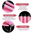 thumbnail image 2 of Triple-barrel curling iron 25mm hair curler, wavy hair styler, Temperature Adjustable Ceramic Big Waves Hair Crimper egg-shaped curling iron Wand , electric splint iron, hair perming machine, 2 of 9