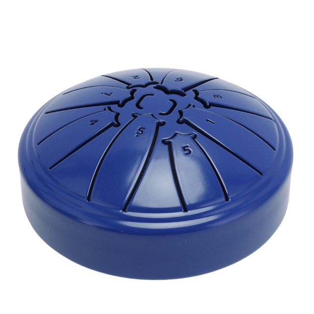 Steel Tongue Drum, Mini 4 Inch 8 Notes Handpan Drum Percussion Instruments with Drumstick and Music Book