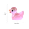 thumbnail image 2 of TERGAYEE Mini Luminous Resin Ducks for Crafts,100pcs Tiny Glow in The Dark Duck Micro Garden Landscape Potted Plants Decoration Aquarium Dollhouse Ornament for Family Crafts Decor, 2 of 4