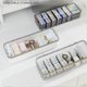 thumbnail image 5 of Desktop Storage Box Multifunctional Frame Sorting Box Clamshell Design Storage Data Cable Storage Box White, 5 of 5