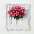 thumbnail image 2 of Nearly Natural 13" Azalea Artificial Plant (Set of 4), Pink, 2 of 3