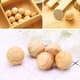 thumbnail image 3 of 5 uds. de madera de cedro natural bola de polilla de alcanfor Repelente armario de ropa cajón de cuentas, 11 Feliz Sencillez, 3 of 5