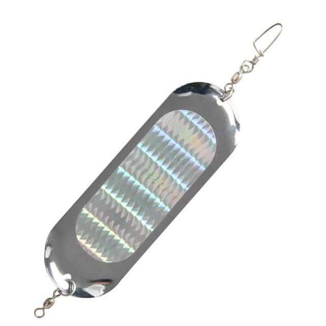 Fishing Flashers Trolling Flasher Lures, Glow Salmon Lures 12cm