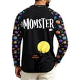 thumbnail image 5 of Halloween Long Sleeve Shirts for Men Funny Spooky Ghost Witch Pumpkin Printed Moisture Wicking Lightweight Athletic Workout Tops for Holiday Wear, 5 of 5