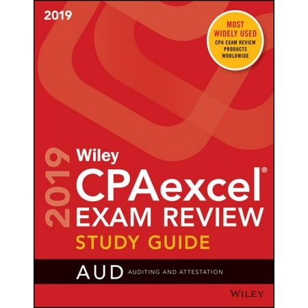 Wiley Cpaexcel Exam Review 2019 Study Guide : Auditing and (Best Pmp Study Guide 2019)