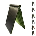thumbnail image 3 of Cartera plegable delgada para hombre, bolsillo frontal portátil, monedero corto de PU, tarjetero, clip de dólar Scienceny BB7323-05, 3 of 7